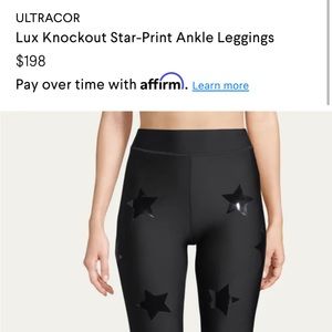 Ultracor knockout star print leggings